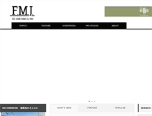 Tablet Screenshot of fashionmarketingjournal.com